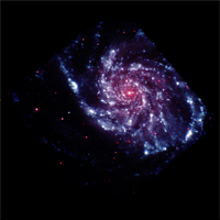 Swift Sees Pinwheel Galaxy, Satellite Fully Operational