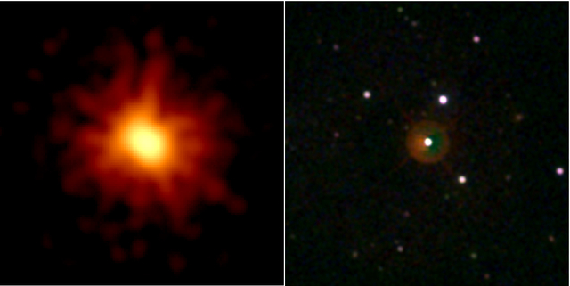 XRT and UVOT Image of GRB 080319B