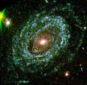 UVOT Observation of NGC1371/SN2005ke in the UVW1, UVW2, and UVM2 bands